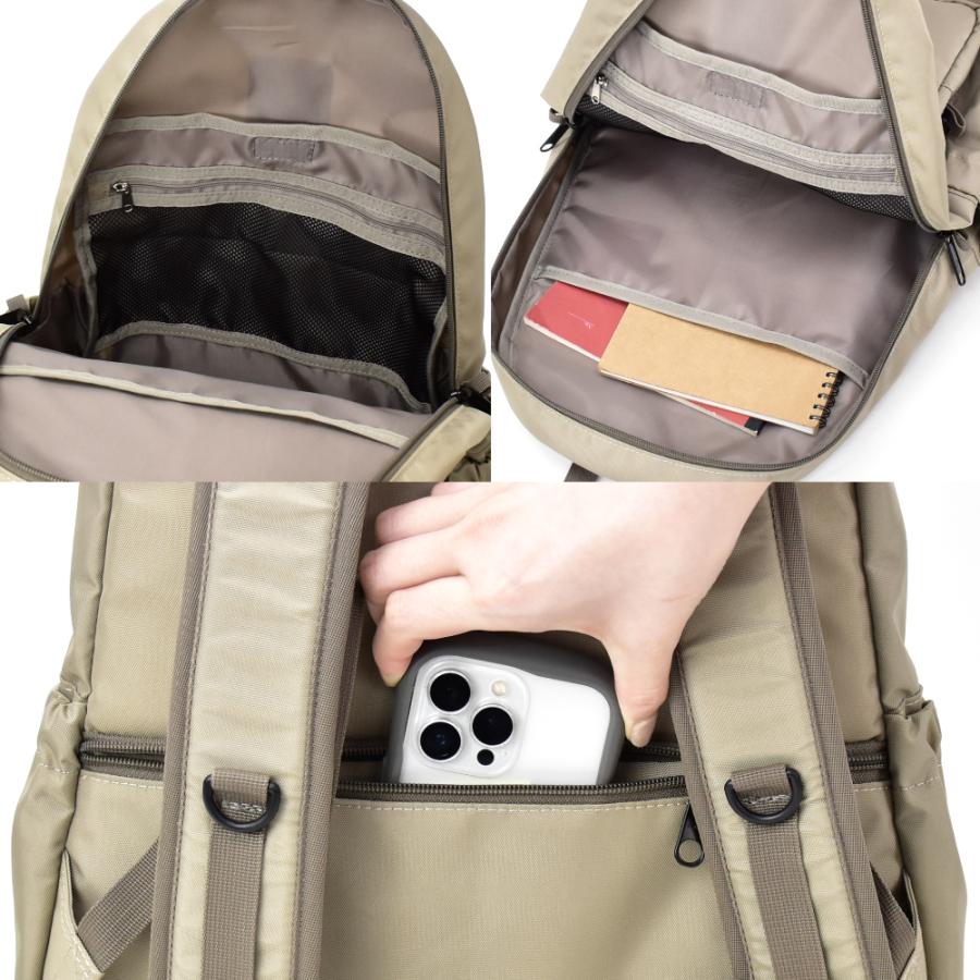 リュック 大容量 20L a4 撥水 リュックサック デイパック