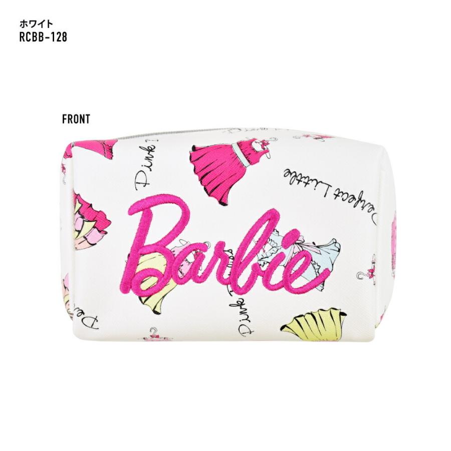 バービー ポーチ 小物入れ レディース 女子 刺繍 小さめ ミニ 合成皮革 ファスナー 服 ドレス イラスト 化粧 ポーチ フェイクレザー Barbie0003 Action 通販 Yahoo ショッピング