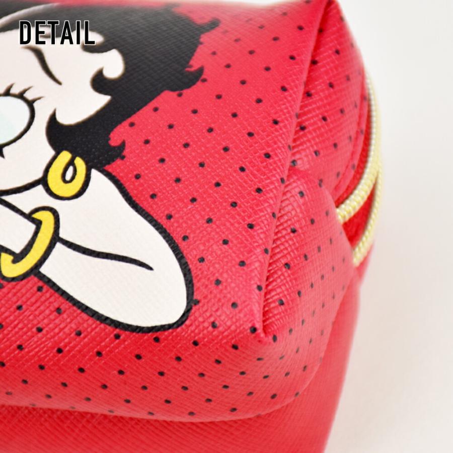 ベティー ブープ ペンケース 筆箱 レディース 女子 大人 高校生 合成皮革 2ルーム ファスナー キャラクター Bet 014b Action 通販 Yahoo ショッピング