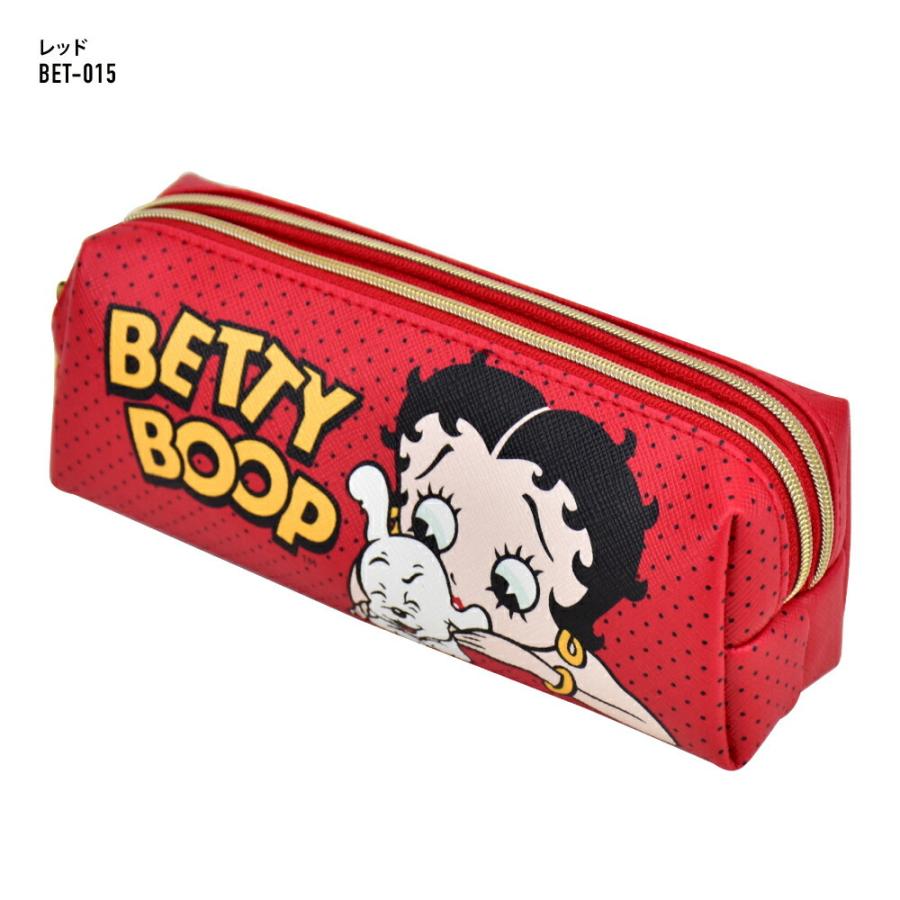 ベティー ブープ ペンケース 筆箱 レディース 女子 大人 高校生 合成皮革 2ルーム ファスナー キャラクター Bet 014b Action 通販 Yahoo ショッピング