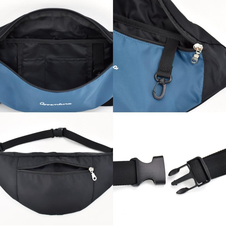 ウエストバッグ 大容量 軽量 ウエストポーチ レディース メンズ