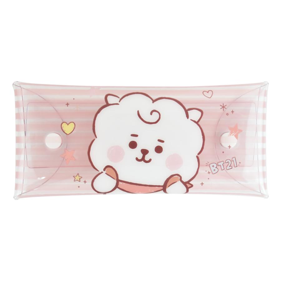 Bt21 公式 グッズ 最大93 Offクーポン Rj Mbt 093 Bts 防弾少年団 ペンケース 小物入れ 大人 女子 高校生 クリアマルチケース文房具 レディース 中学校 ギフト 化粧ポーチ