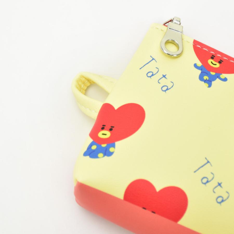 BT21 公式ライセンス商品 グッズ ペンケース 筆箱 合皮 シンプル BT21 公式ライセンス商品 グッズ ペンケース 筆箱 合皮 シンプル