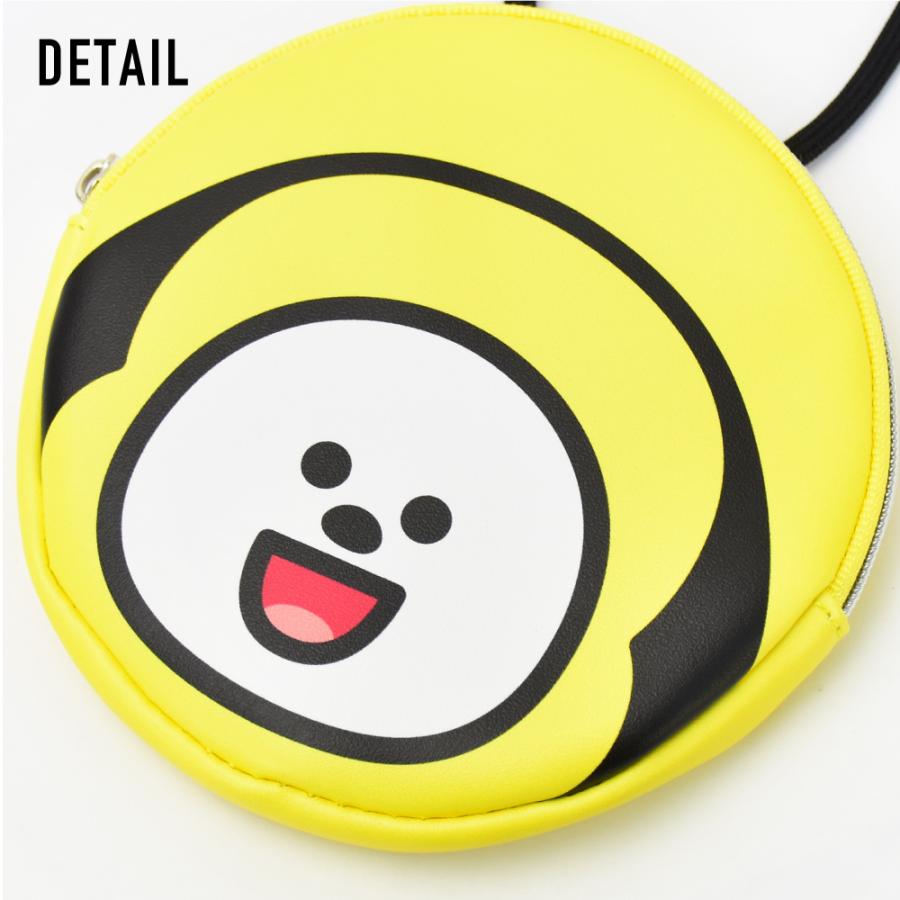 BT21 公式ライセンス商品 グッズ ネックパース 合皮 小銭入れ