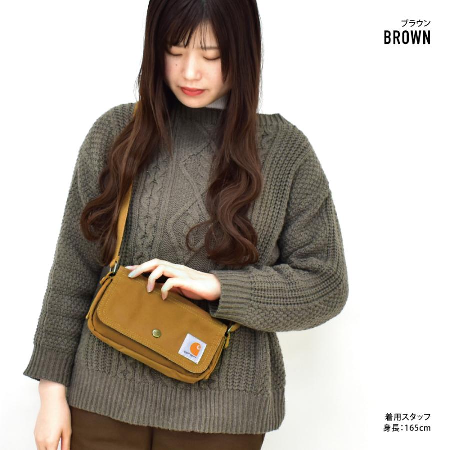 Carhartt（カーハート） ショルダーバッグ 小さめ 撥水 ミニバッグ 