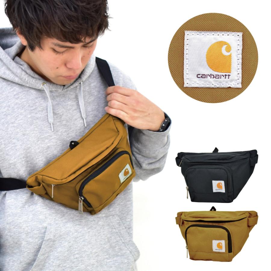 Carhartt（カーハート） ウエストバッグ 大きめ 撥水 ボディバッグ