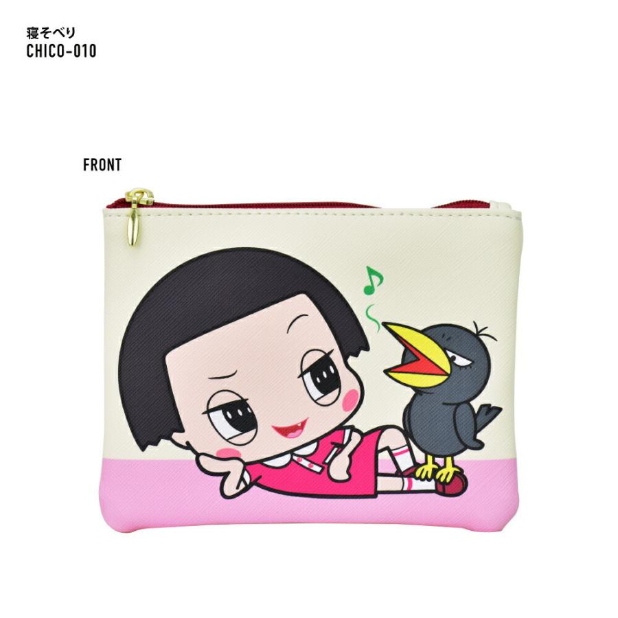 チコちゃんに叱られる ポケットティッシュポーチ 合皮 小さめ