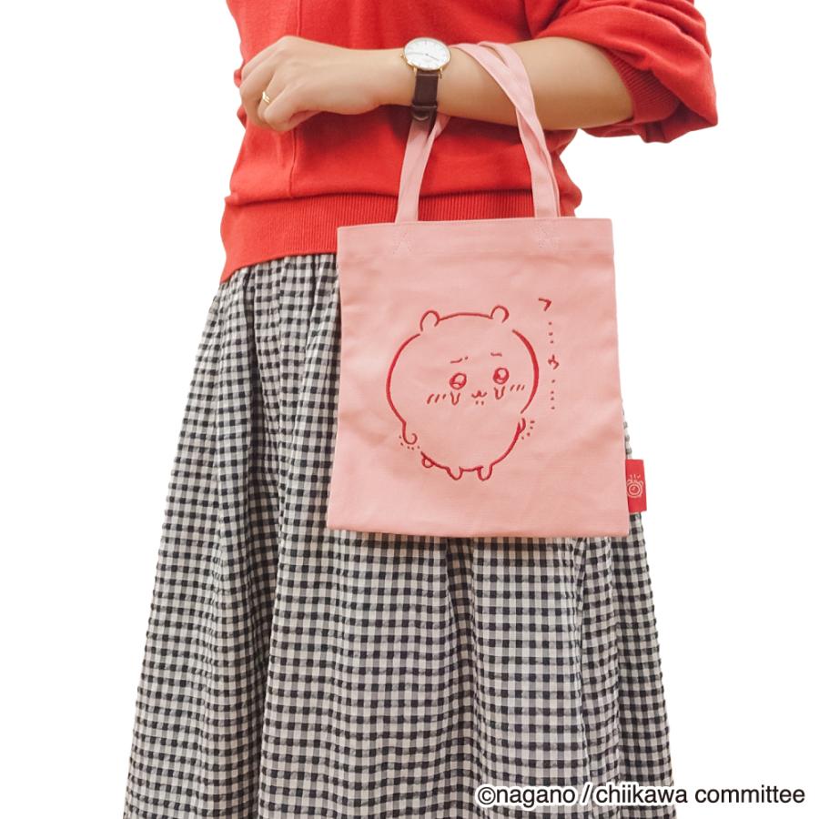 刺繍ミニトート ちいかわ ハチワレ うさぎ モモンガ くりまんじゅう