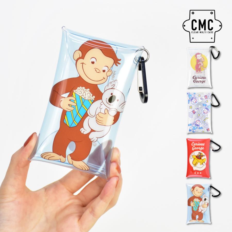 おさるのジョージ コインケース 小銭入れ コイン 財布 小物入れ クリアマルチケース Sサイズ フック付き クリア キャラクター おしゃれ 可愛い シンプル Curiousgeorge0002 Action 通販 Yahoo ショッピング
