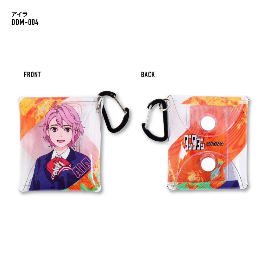 ダンダダン クリアポーチ 小物入れ 定期入れ イヤホン airpods/pro