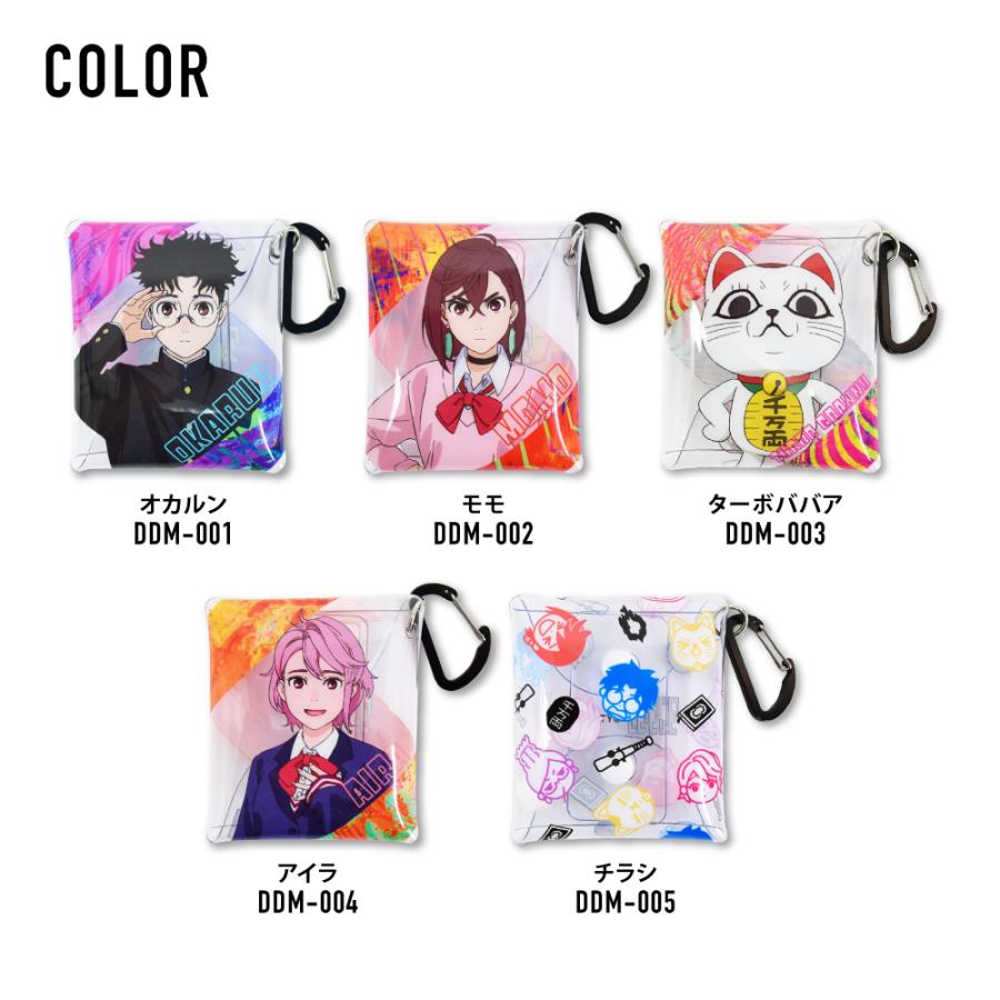 ダンダダン クリアポーチ 小物入れ 定期入れ イヤホン airpods/pro