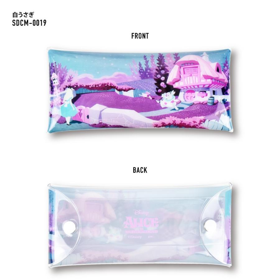 ディズニー　ふしぎの国のアリス　ドーマウス 小物入れ アクセサリーケース Disney ふしぎの国のアリス ディズニー クリアマルチケース L