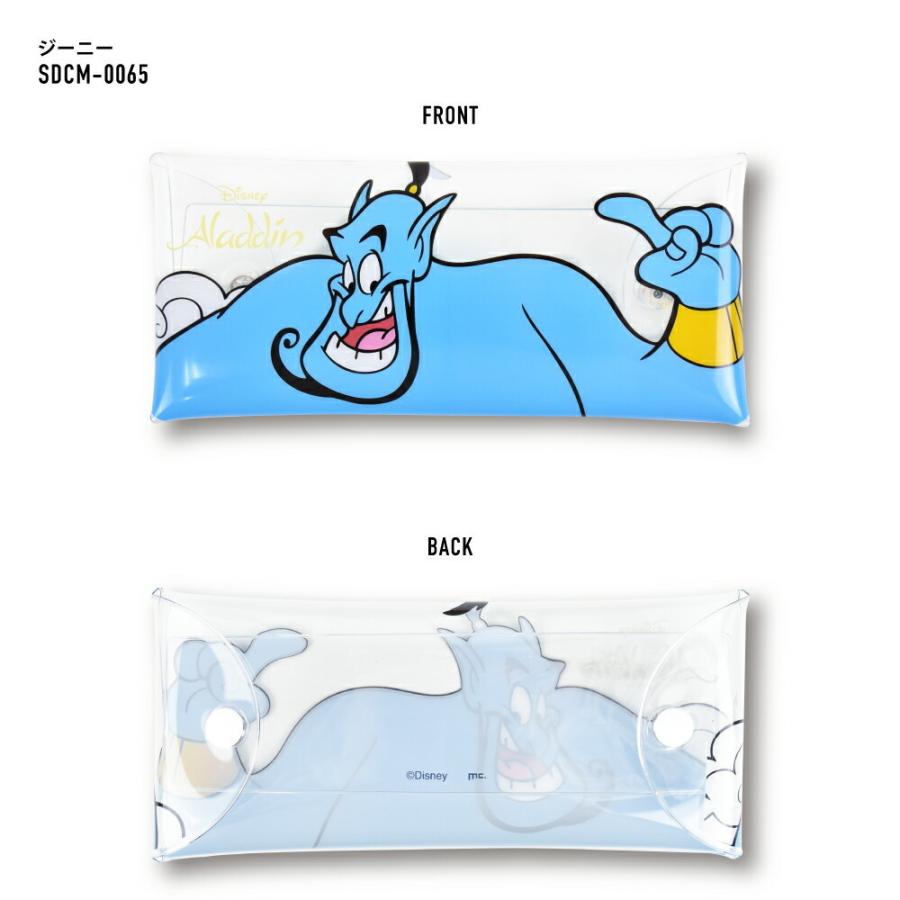 ディズニー ペンケース 筆箱 小物入れ クリアマルチケース Lサイズ レディース 女子 女の子 アラジン ジーニー アブー Disney0044 Action 通販 Yahoo ショッピング
