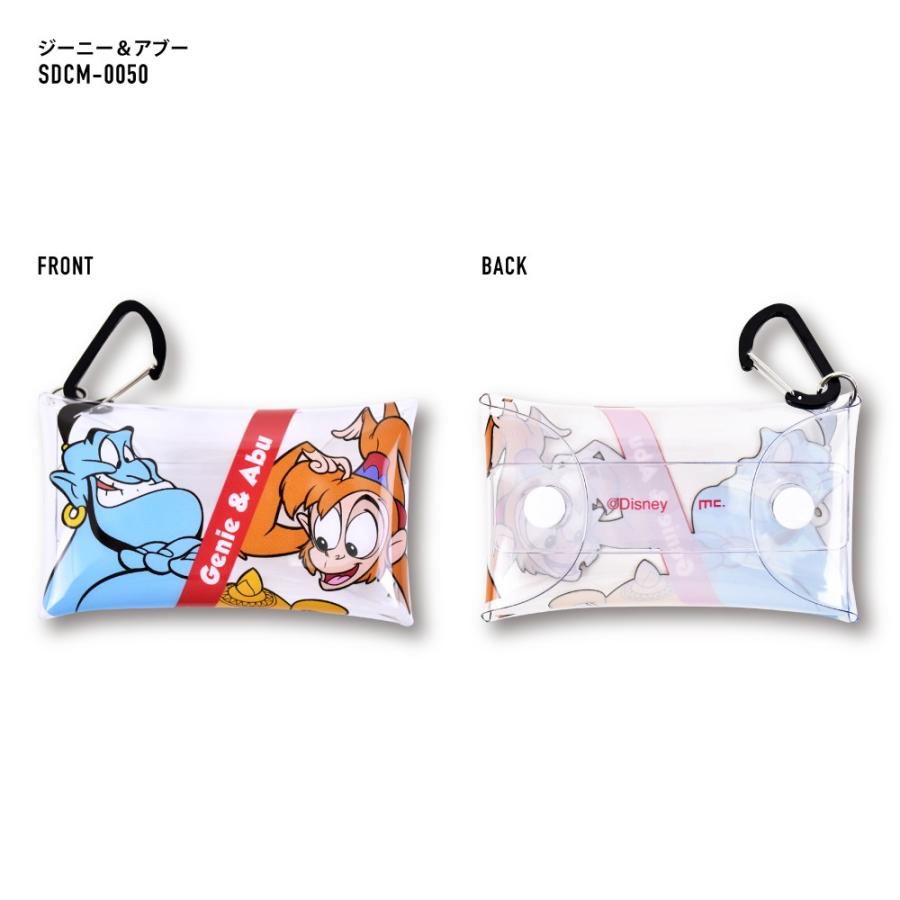 ディズニー パスケース 定期入れ 2枚 小物入れ クリアマルチケース Sサイズ レディース 女子 女の子 アラジン ジーニー アブー Disney0045 Action 通販 Yahoo ショッピング