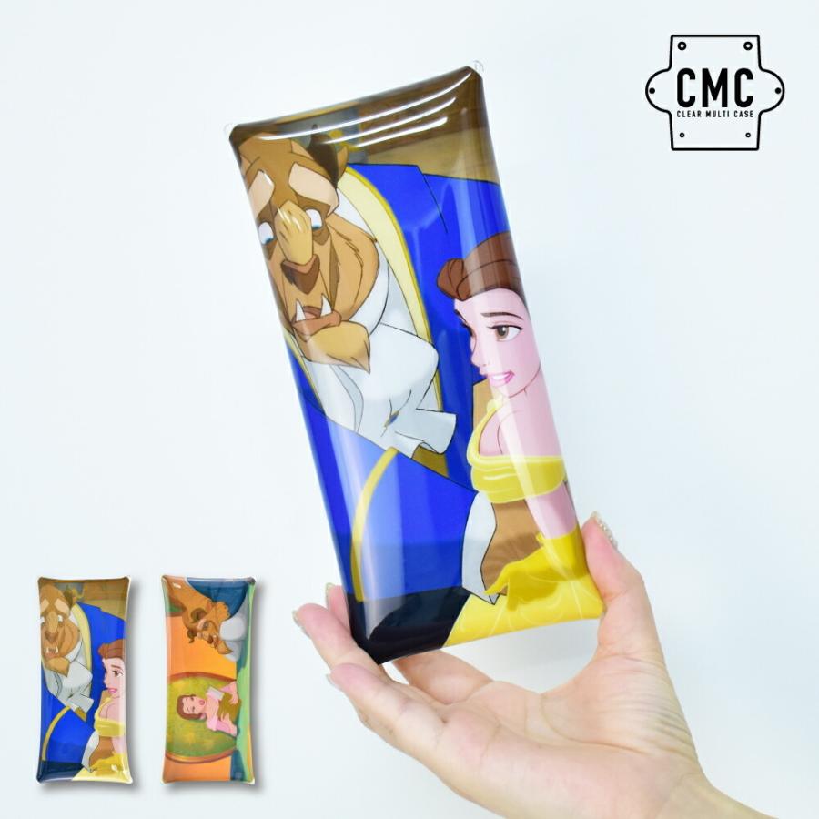 Disney（ディズニー） 美女と野獣 クリアマルチケース Lサイズ ペン