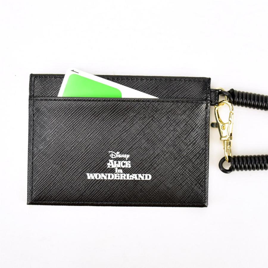 Disney（ディズニー） ふしぎの国のアリス パスケース 定期入れ 合皮