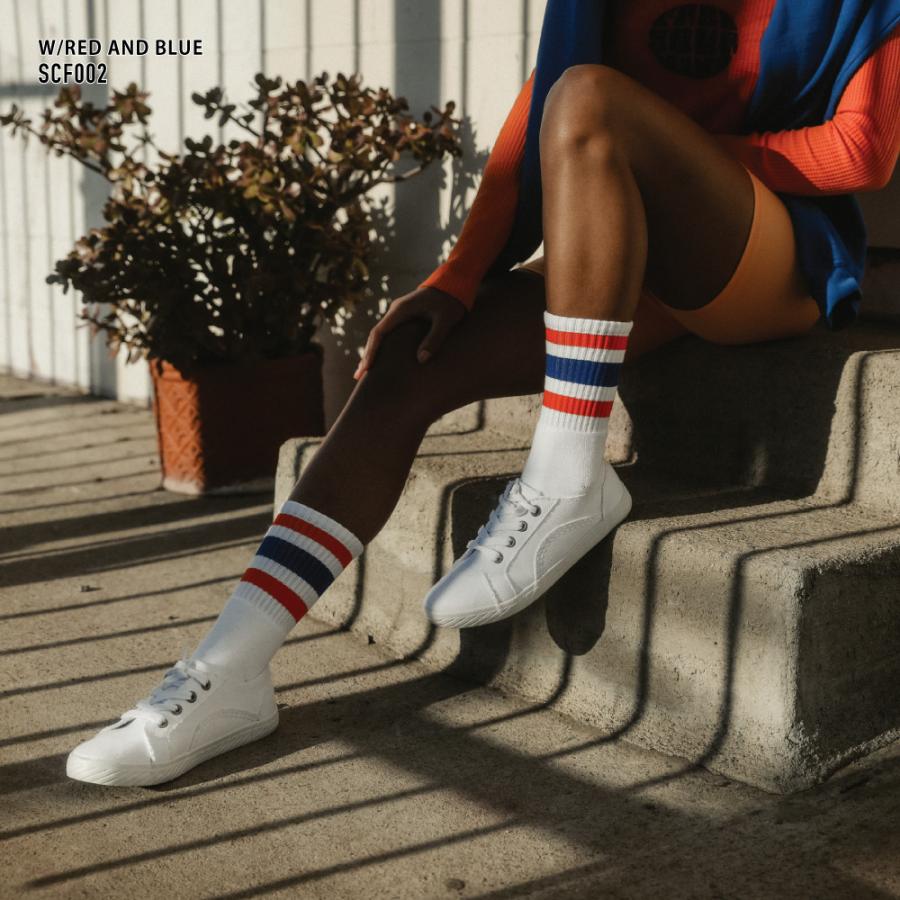 エクストラポイント 靴下 L/XL レディース メンズ ラインソックス ボーダー スニーカーコーデ 旅行 スポーツ 大人 学生 子供 おしゃれ かわいい ブランド | extra point | 13