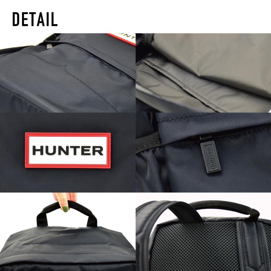 HUNTER（ハンター） リュック リュックサック a4 大容量 黒 レディース