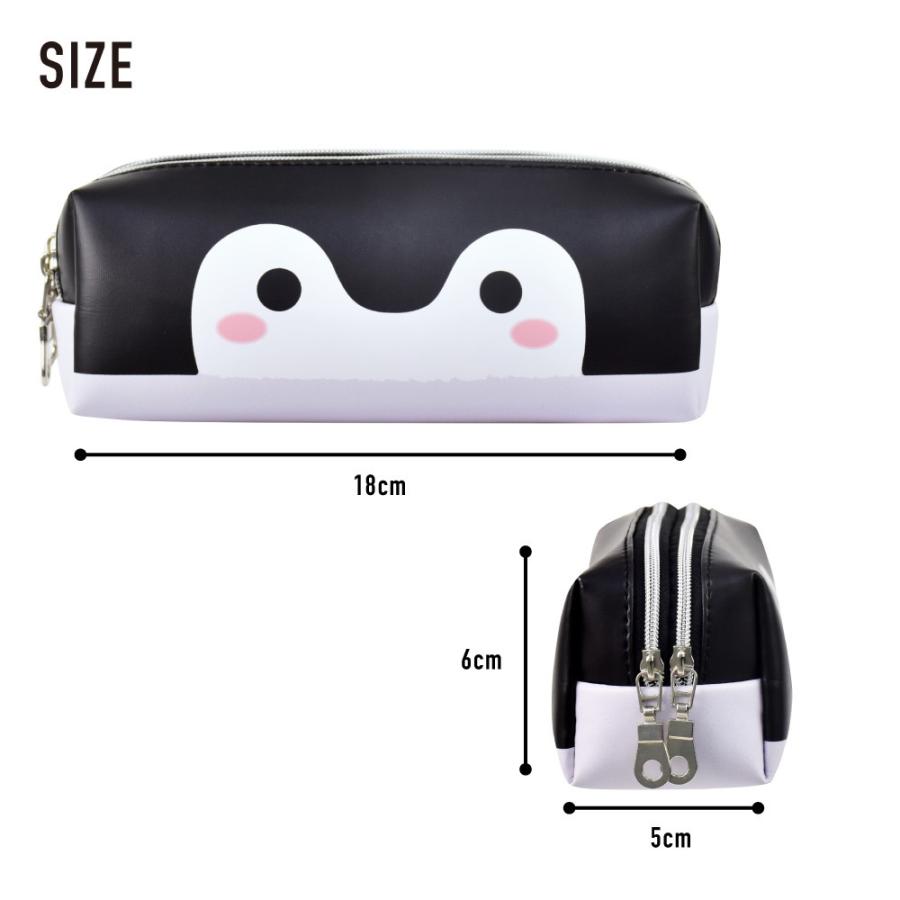 ペンケース 筆箱 レディース 女子 コウペンちゃん フェイス イラスト キャラクター 2ルーム Koupenchan0002 Action 通販 Yahoo ショッピング