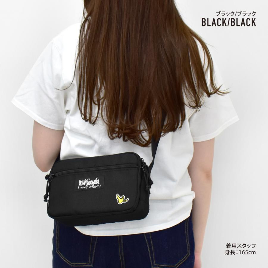 KUROSAWA 蜂マーク　ショルダーバッグ　ブラック　未使用 Mark Gonzales（マークゴンザレス） ショルダーバッグ 小さめ ミニ