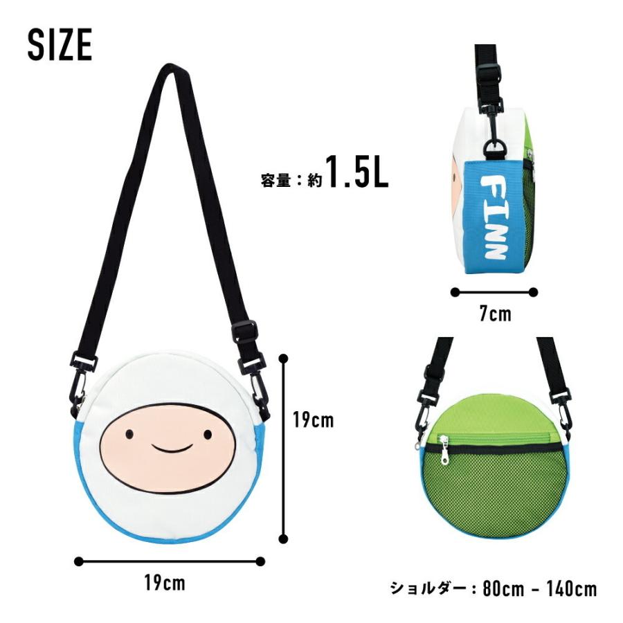 アドベンチャータイム ショルダーバッグ ミニバッグ 2way ポーチ