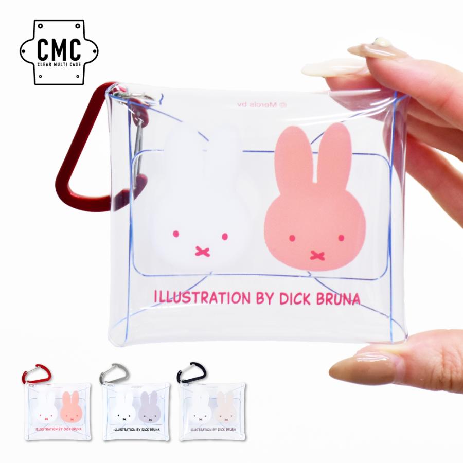 Miffy（ミッフィー） フェス クリアポーチ 小物入れ イヤホン airpods