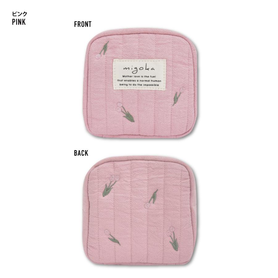 新品　VAKT POUCH ヌビ　ポーチ ピンク　完売 ミニポーチ 小物入れ 化粧ポーチ キルティング ヌビ ポーチ 通勤 通学
