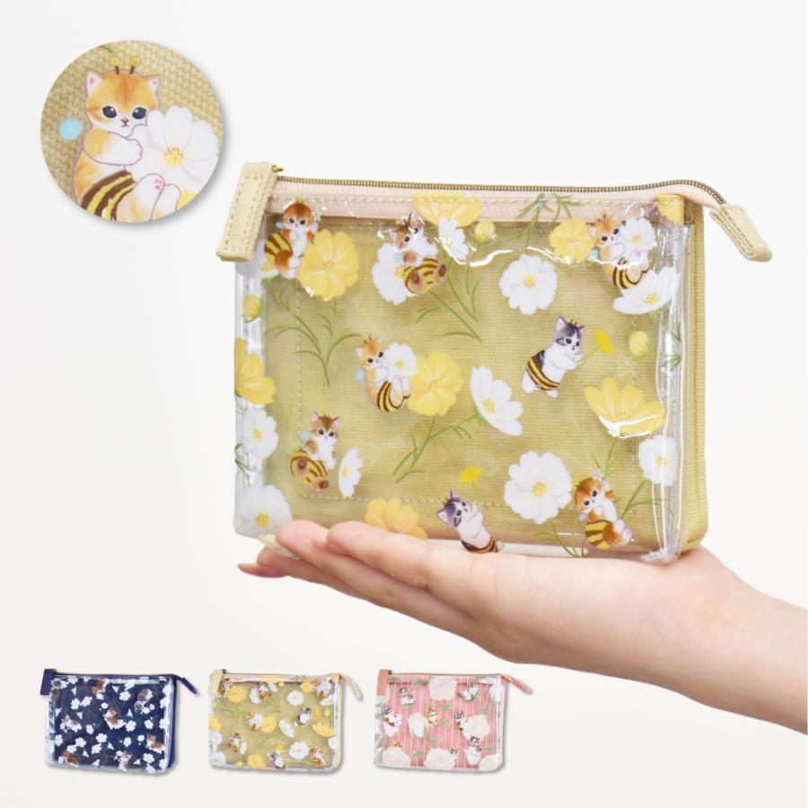 Mofusand ポーチ 化粧ポーチ コスメポーチ トラベルポーチ 3ポケット 大人向け Pvc 小さい 猫 猫グッズ レディース かわいい 人気 キャラクター グッズ Mofusand0007 Action 通販 Yahoo ショッピング