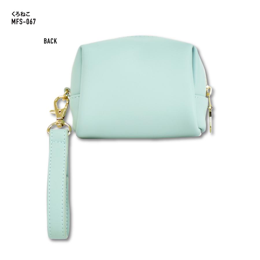 モフサンド mofusand 化粧ポーチ 合皮 小さめ 猫 ミニミニポーチ