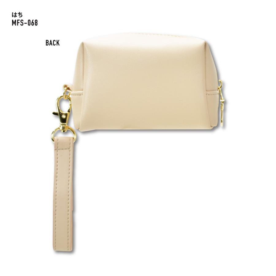 モフサンド mofusand 化粧ポーチ 合皮 小さめ 猫 ミニミニポーチ