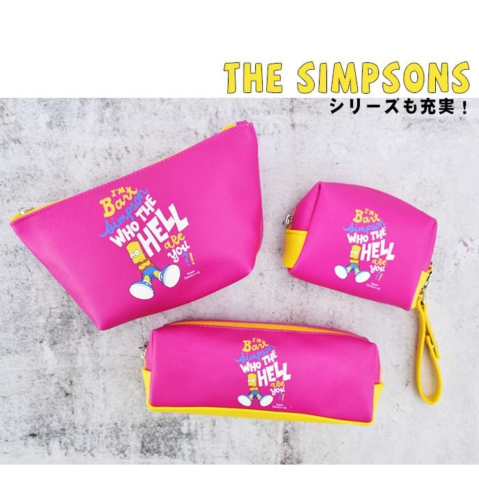 ザ シンプソンズ ペンケース 筆箱 レディース 女子 大人 高校生 合成皮革 2ルーム ファスナー キャラクター メール便可 Msps 044b Action 通販 Yahoo ショッピング