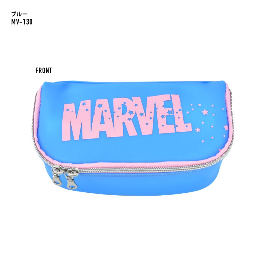 MARVEL（マーベル） ペンケース 筆箱 大容量 ふでばこ 小物入れ 化粧