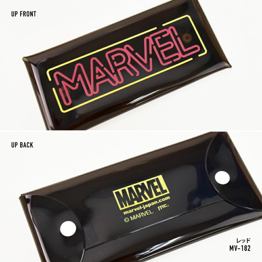 MARVEL マーベル クリアマルチケース Lサイズ ペンケース 小物