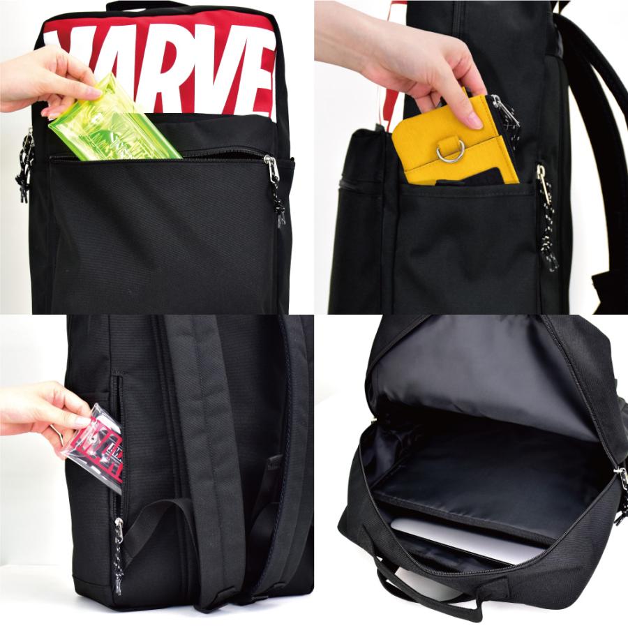MARVEL（マーベル） リュック 大容量 15L a4 リュックサック ボックス