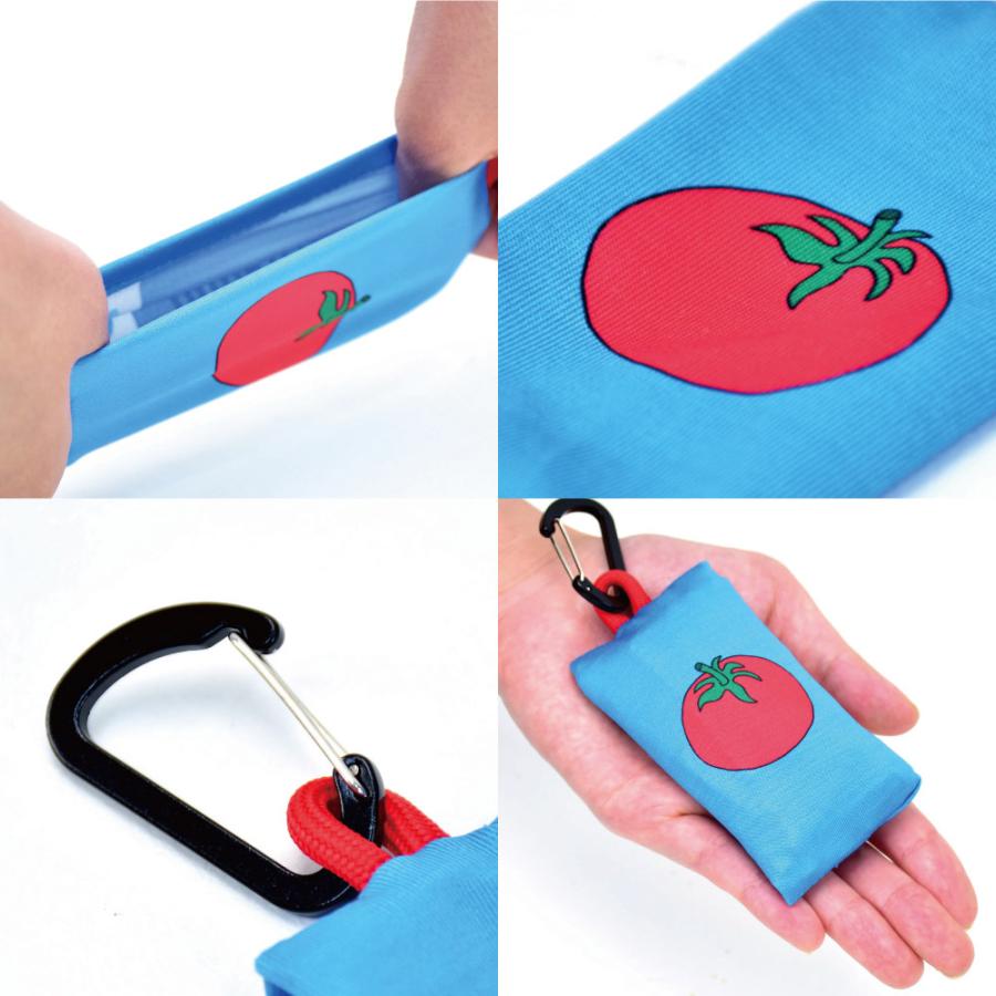 エコバッグ 折りたたみ 小さめ コンパクト カラビナ コンビニエコ