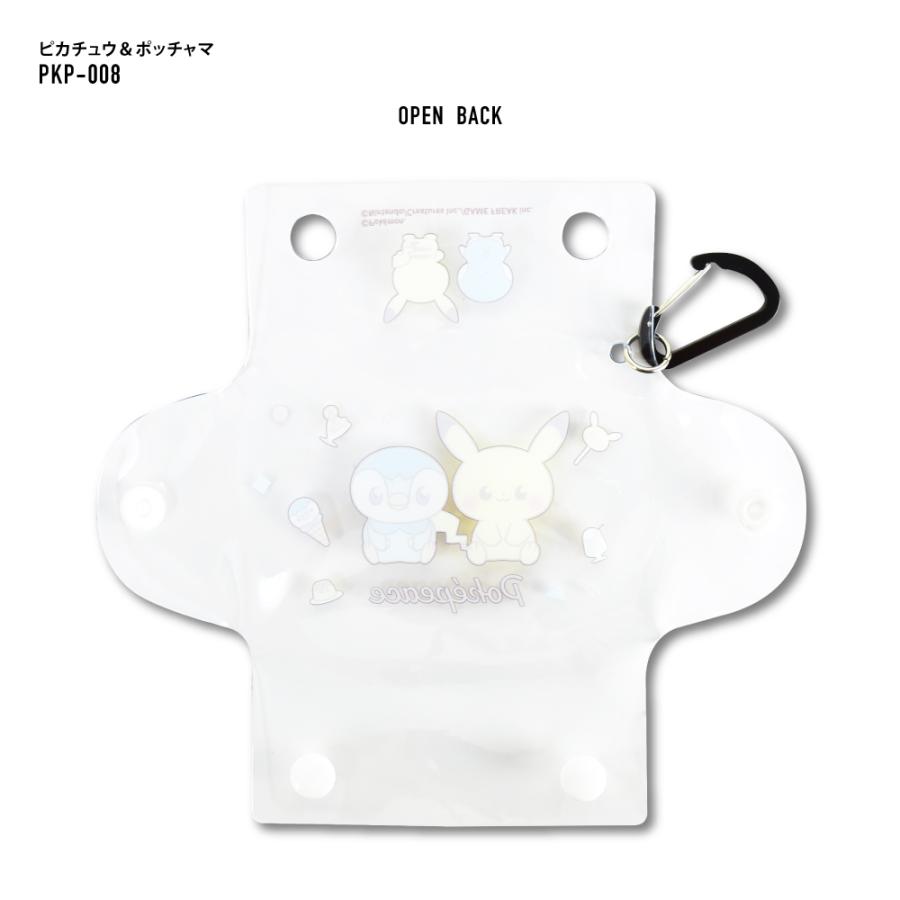 Pokemon（ポケモン） クリアマルチケース Sサイズ 小物入れ カラビナ