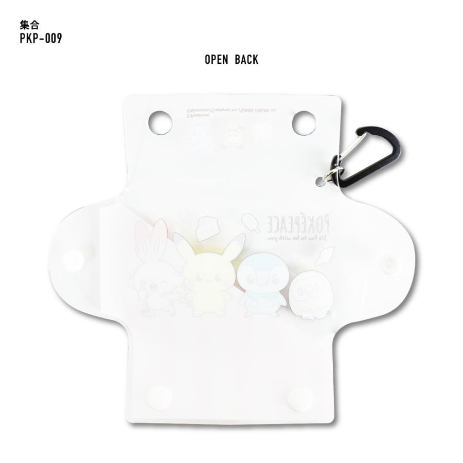 Pokemon（ポケモン） クリアマルチケース Sサイズ 小物入れ カラビナ