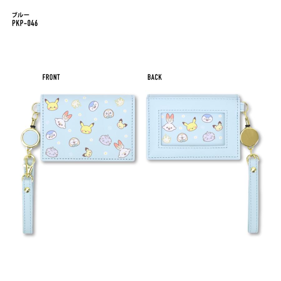 Pokemon（ポケモン） ポケットモンスター パスケース 定期入れ 合皮