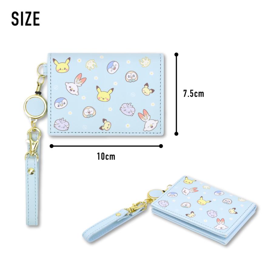 Pokemon（ポケモン） ポケットモンスター パスケース 定期入れ 合皮