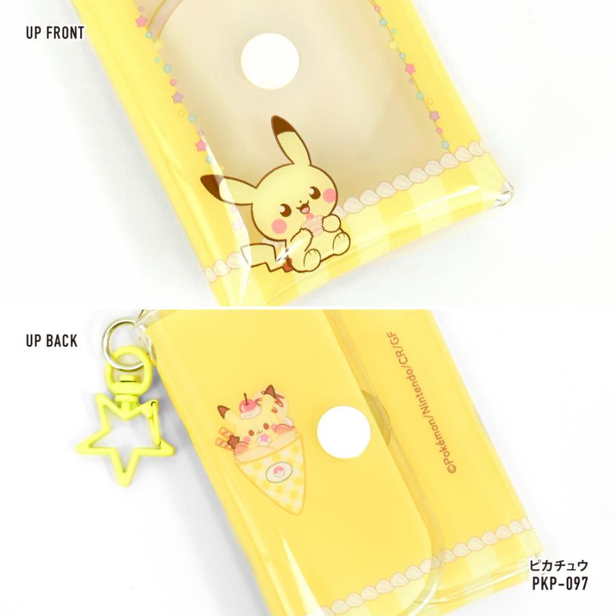 ポケモン 推し活 フォトフレーム 小物入れ ナスカン クリアマルチケース Sサイズ レディース メンズ 通勤 通学 旅行 大人 学生 子供 かわいい  キャラクター