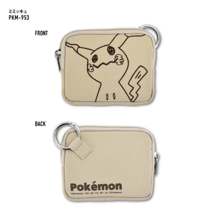 Pokemon（ポケモン） ポケットモンスター ミニポーチ カラビナ付き