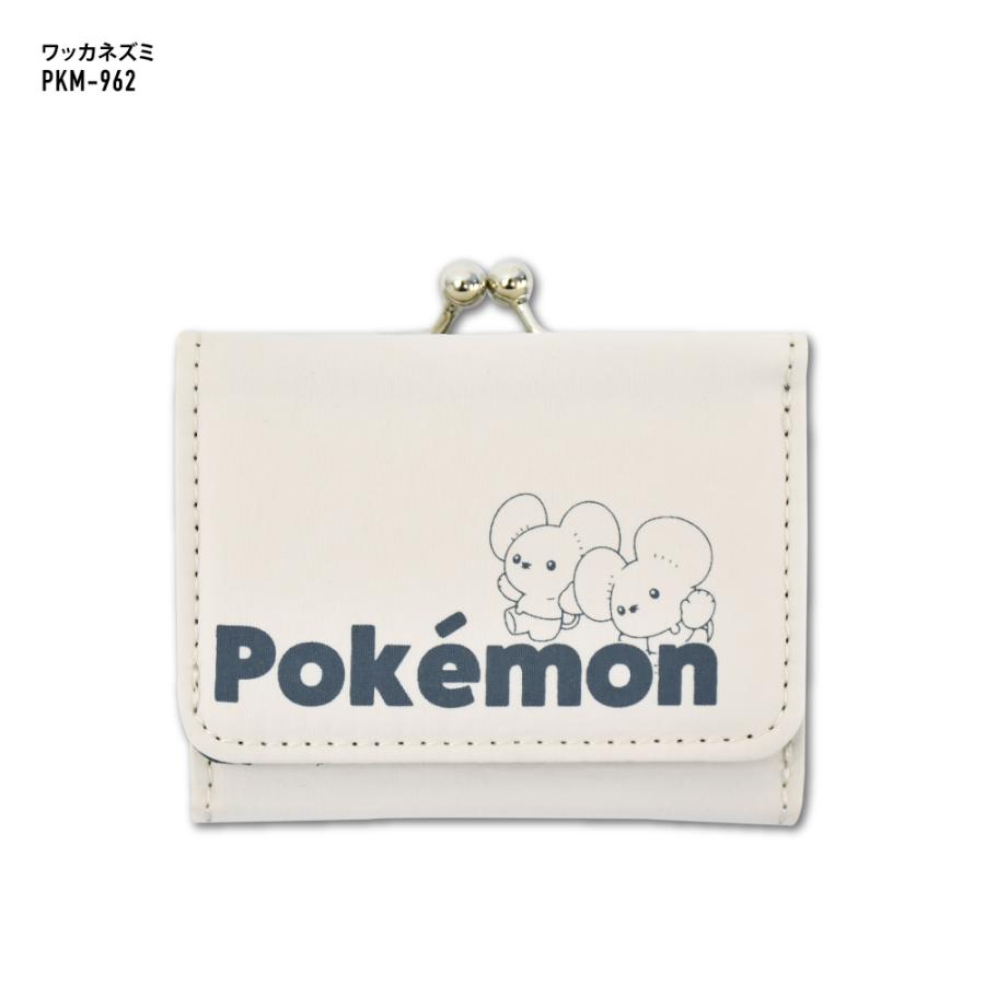 Pokemon（ポケモン） ポケットモンスター 財布三つ折り財布 がま口