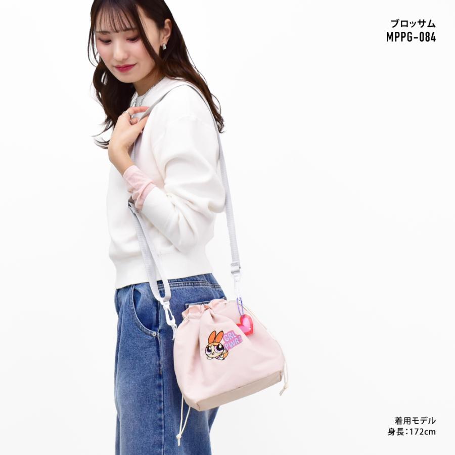 パワーパフガールズ 巾着 バッグ トートショルダー ショルダーバッグ