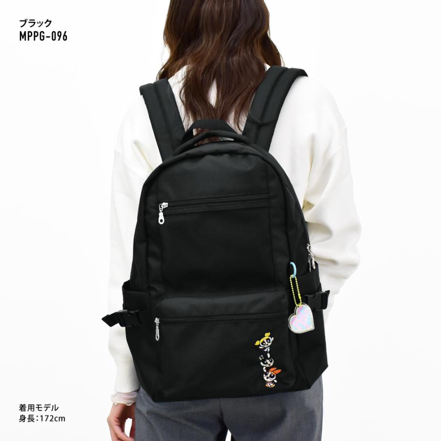 パワーパフガールズ リュック デイパック 撥水 20L 大容量 a4 刺繍