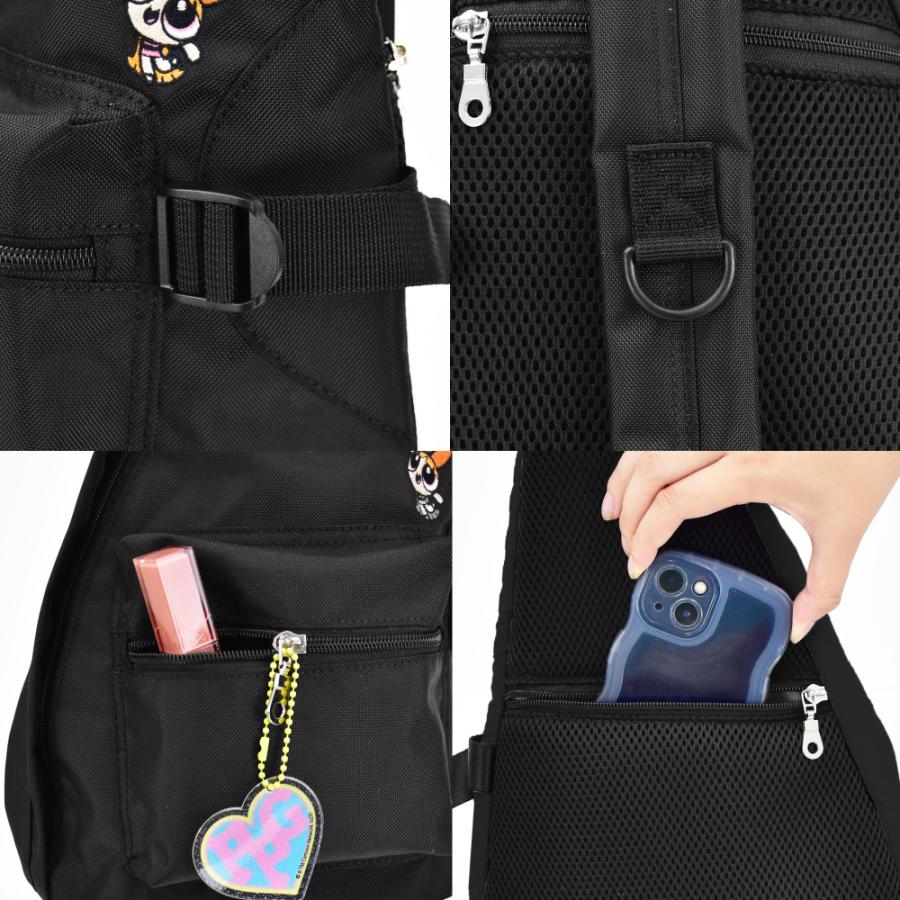 パワーパフガールズ ボディバッグ ショルダーバッグ 軽量 撥水 ワンショルダー レディース 通勤 通学 旅行 お出かけ 自転車 大人 学生 キャラクター グッズ | ブランド登録なし | 06