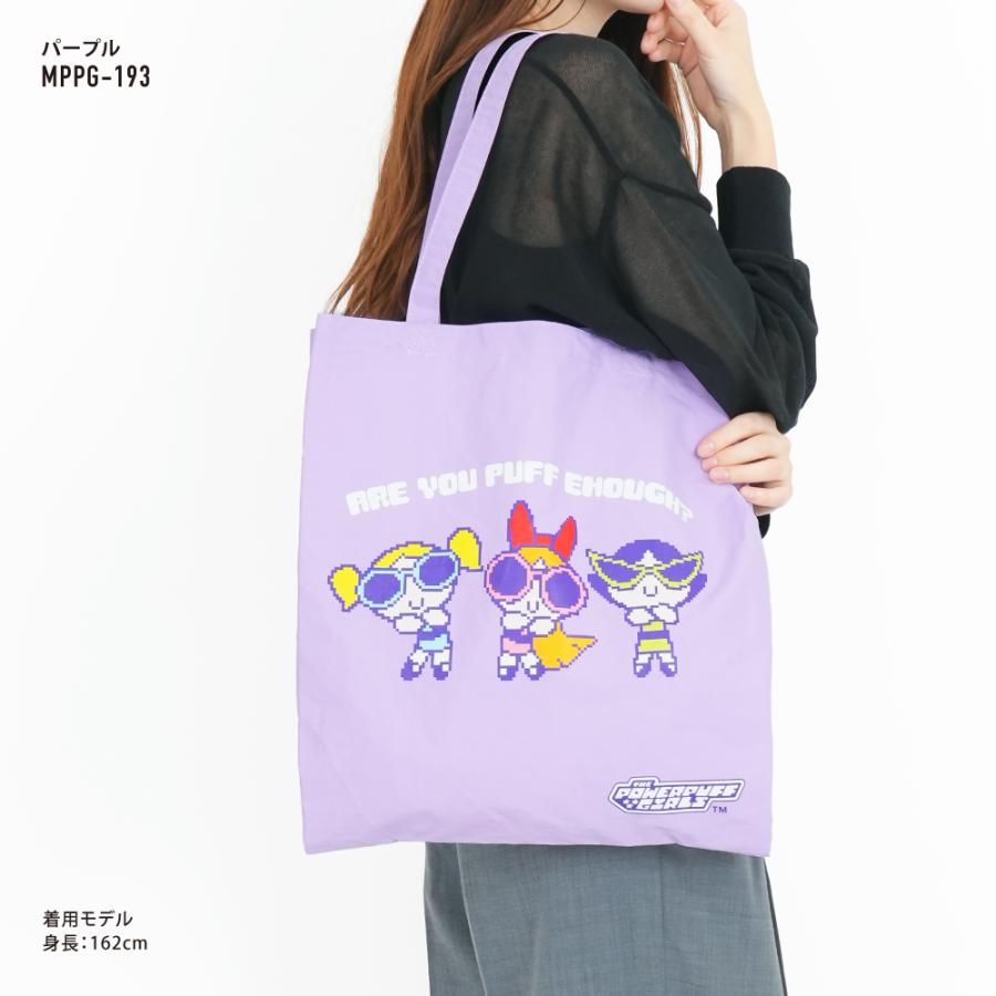 パワーパフガールズ トートバッグ 肩掛け 大きめ A4 軽量 柔らかい