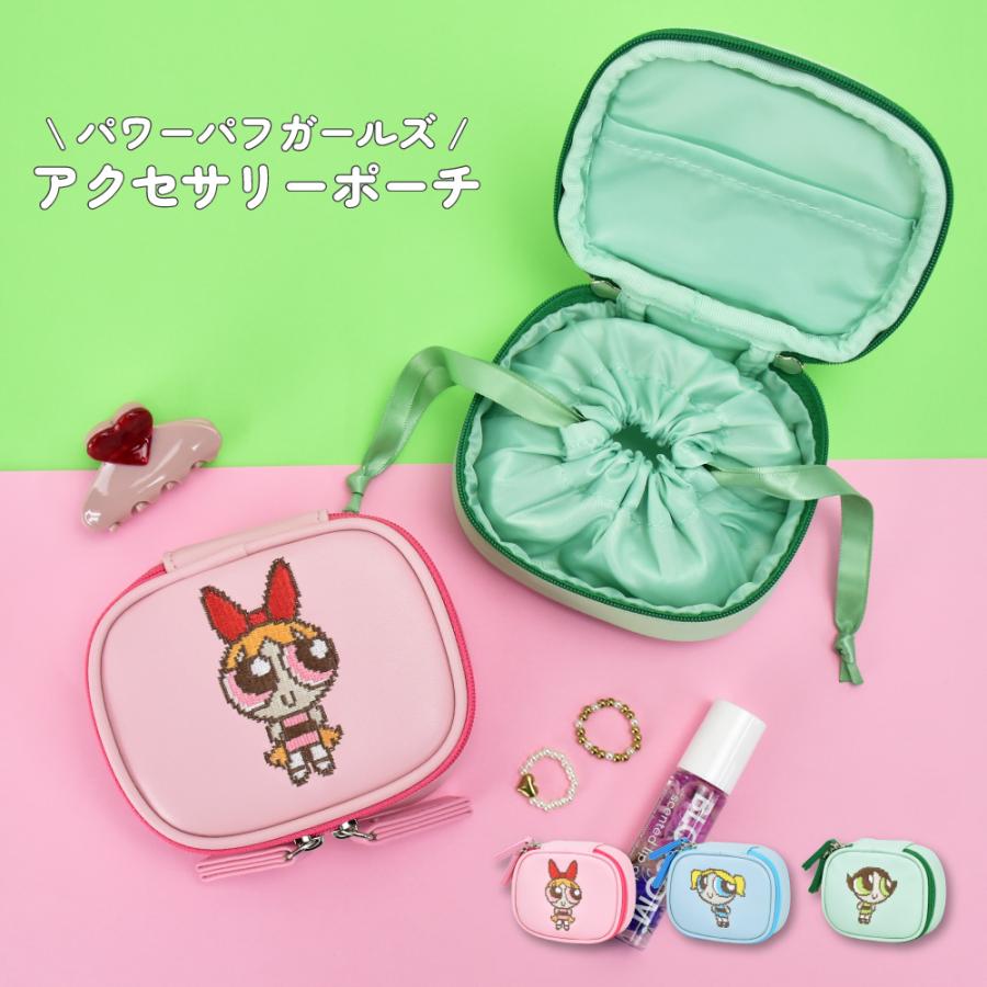 パワーパフガールズ アクセサリーポーチ 小物入れ ポーチ レディース