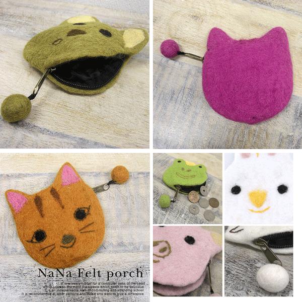 ポーチ 小物入れ レディース 女子 大人 高校生 ミニ 小さい フェルト ファスナー キャラクター Hawks2110 Pu11 000 Action 通販 Yahoo ショッピング