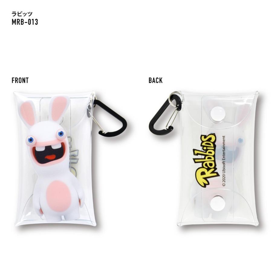 ラビッツ Rabbids クリアマルチケース Sサイズ 小物入れ