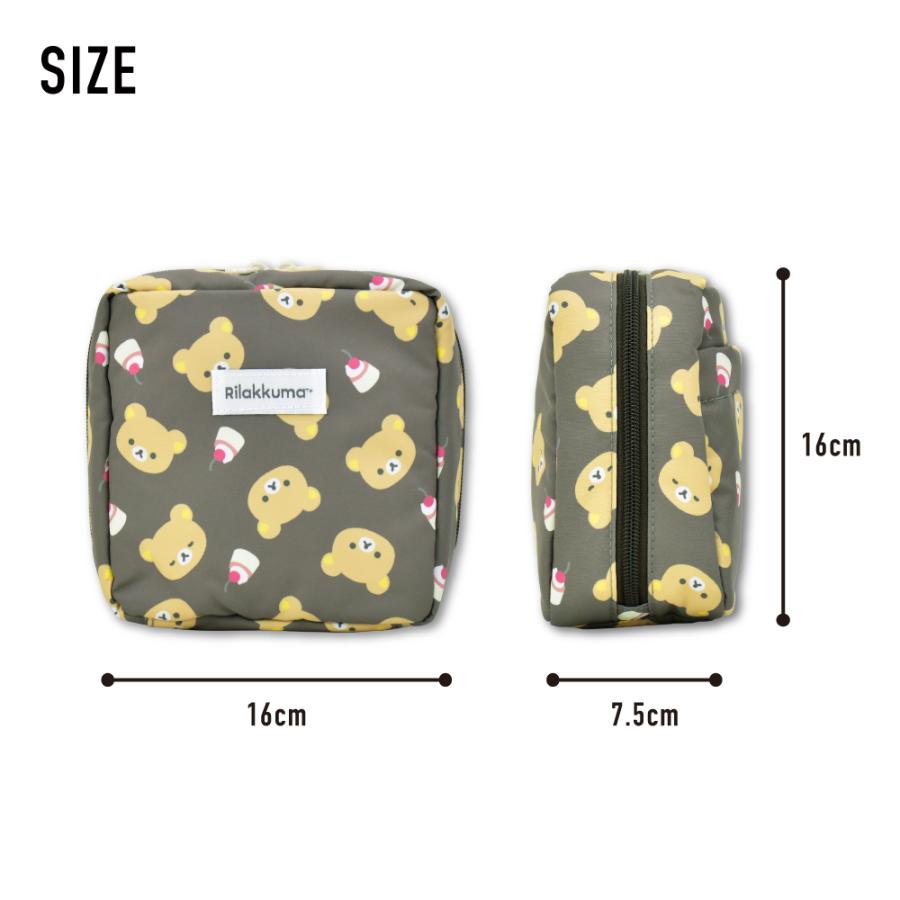 San-X（サンエックス） リラックマ Rilakkuma 化粧ポーチ コスメポーチ